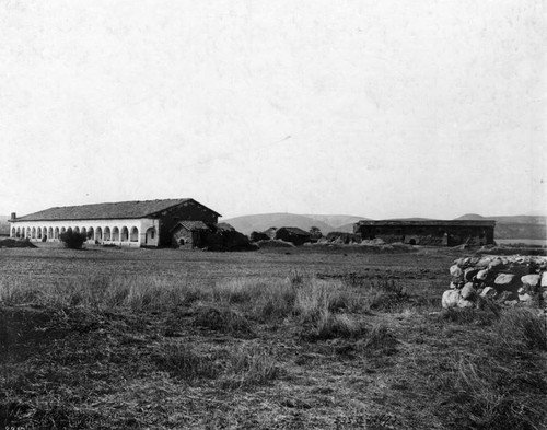 Convento Building and original chapel, San Fernando Rey de Espan~a Mission