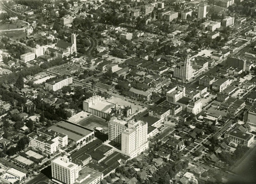Hollywood aerial