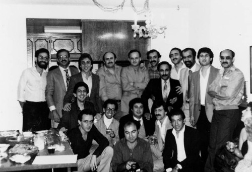 Reunion of Iranian school classmates