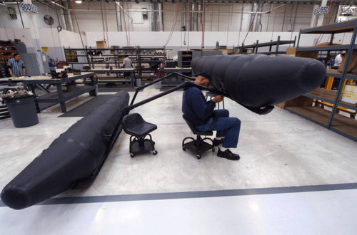 R44 Clipper utility float assembly area — Calisphere