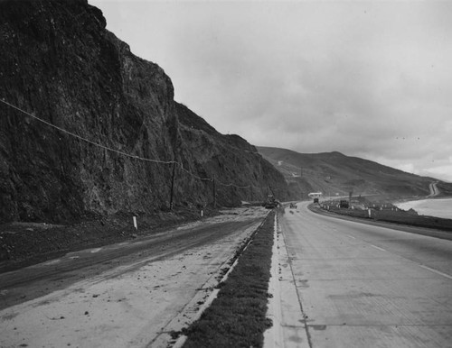 Storm damage at Latigo Canyon and 101A (Alternate)