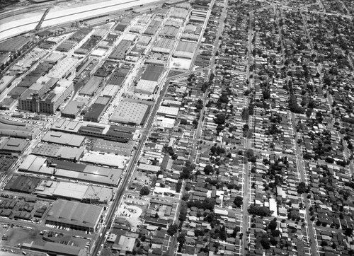 Vernon, looking east