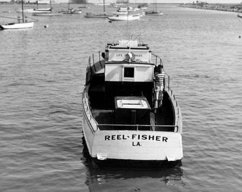 "Reel Fisher" fishing boat, a view