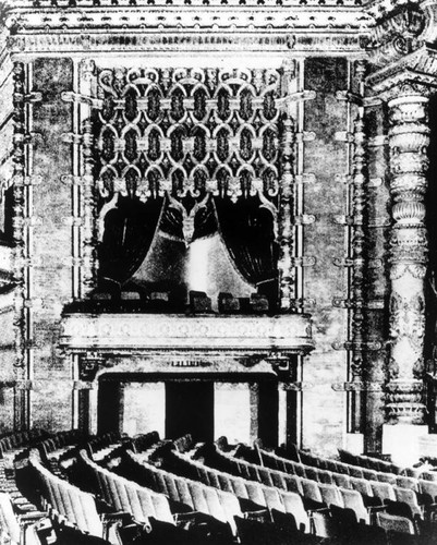 El Capitan Theatre, interior view