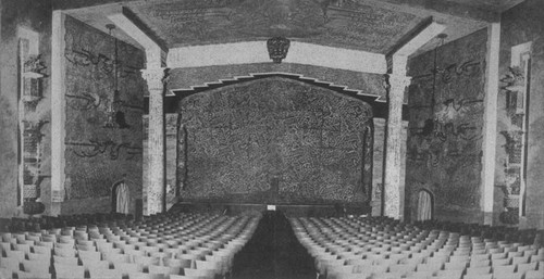 Auditorium interior of Hoyt's Theater