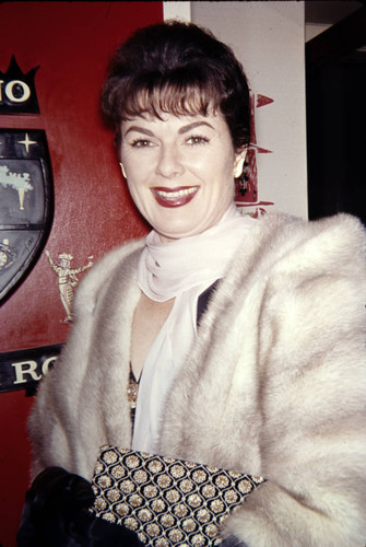 Barbara Hale at the Cocoanut Grove