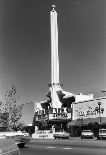 Exterior view of the Alex Theatre