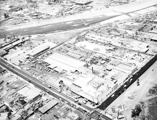 Farmer John Meat Co., Vernon, looking northeast