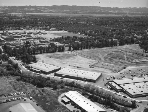 Office building located in Van Nuys, possibly looking southwest