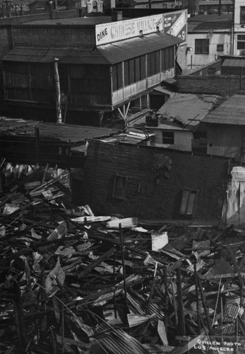 China City after the fire