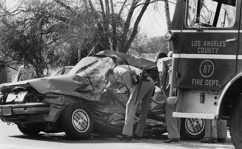 Fatal crash in La Puente