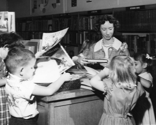 Visually handicapped children, Cahuenga Branch