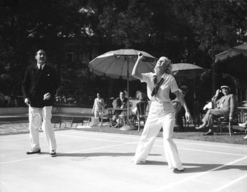 Badminton at the Huntington Hotel, view 3