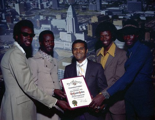 The Chambers Brothers receive resolution