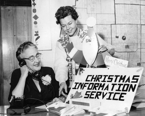 Open Christmas information service