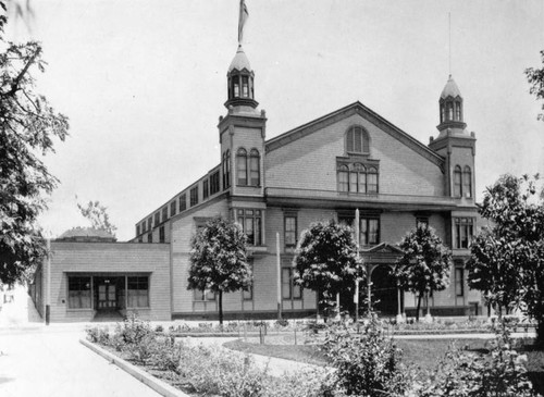 Front view, Hazard's Pavilion