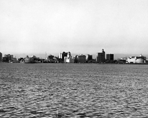 Panoramic view of Long Beach