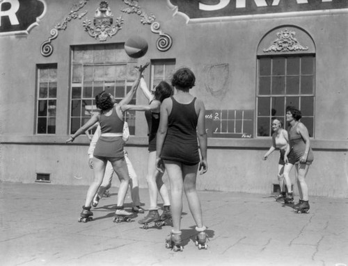 Basketball beach beauties, view 2