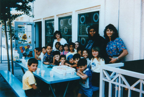 Birthday party at school