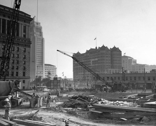 Civic Center construction