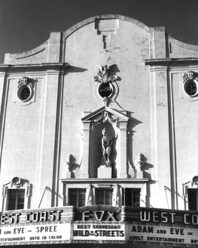 Marquee, West Coast Theatre