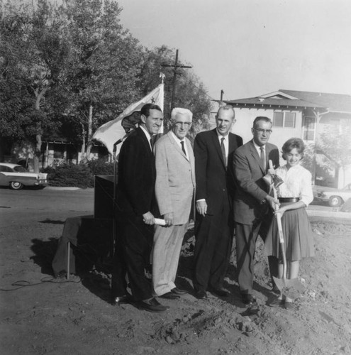 Groundbreaking of the Sherman Oaks Branch