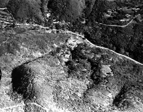 Mandeville Canyon aerial