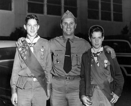 Church honors scouts