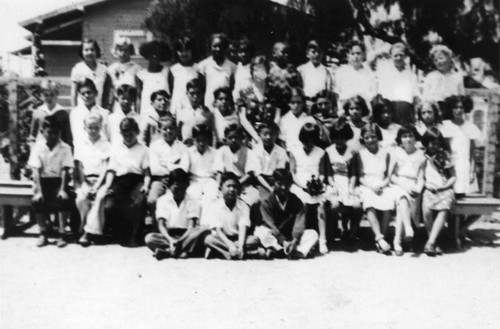 Class photo of students at 36th Street School