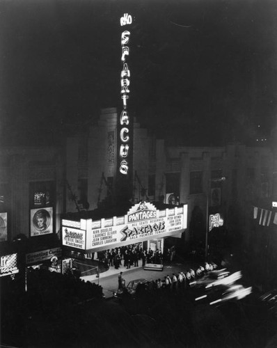 Marquee, Pantages Theatre