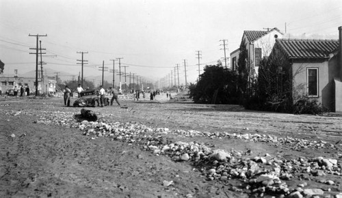 After the flood, Glendale