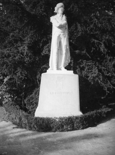 Lafayette statue in Lafayette Park