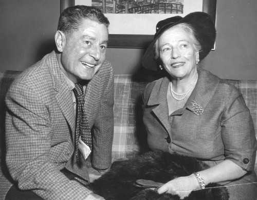 Author Pearl Buck and producer Leo McCarey