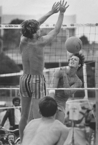 Santa Monica Open pro beach volleyball tournament