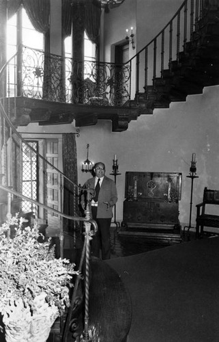 Harold Lloyd mansion interior