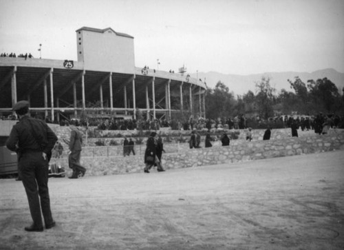 Monitoring entrance 25, 1938 Rose Bowl