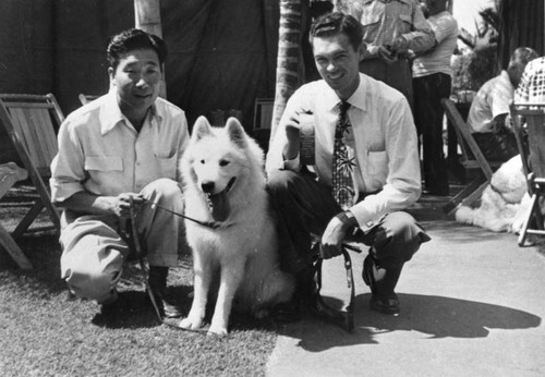 Philip Ahn at dog show