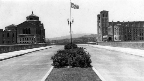 Royce Hall, Powell Library, UCLA