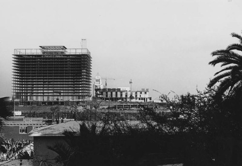 General Office Building and Music Center under construction