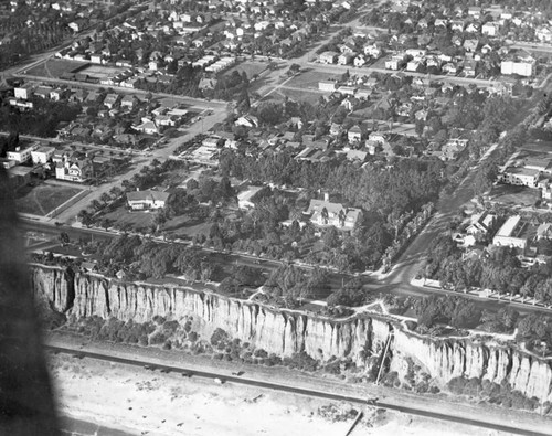 Aerial view of the Palisades