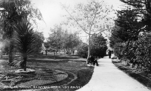 Pershing Square lawn