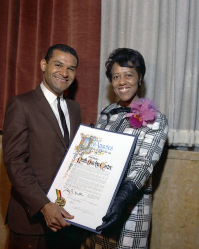 Los Angeles City Hall honors Dr. Ruth Durley Carter