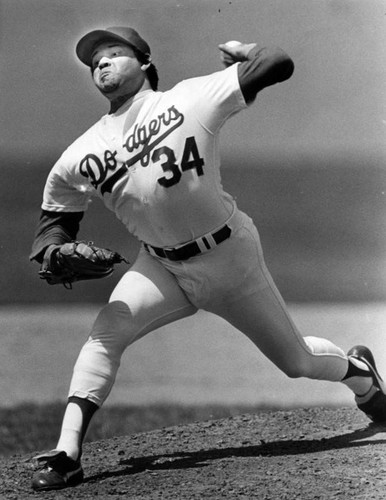 Dodgers pitcher Fernando Valenzuela