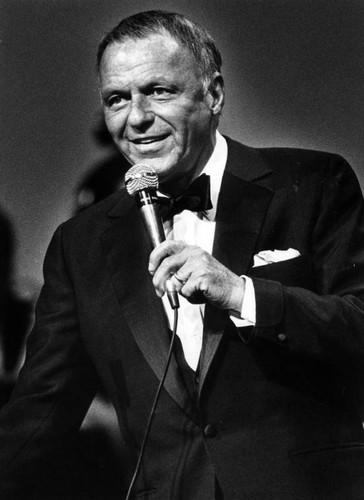 Frank Sinatra sings