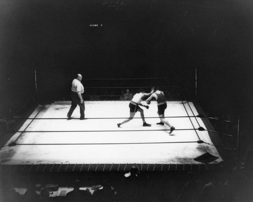 Boxing at Olympic Auditorium