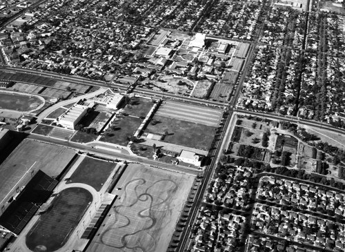 Long Beach Jr. College, looking north