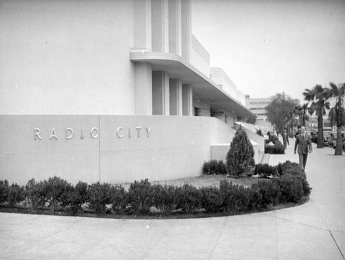 NBC Radio City and CBS on Sunset