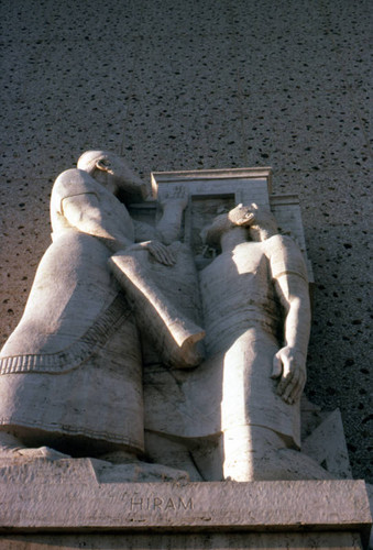 Scottish Rite Temple statue — Calisphere