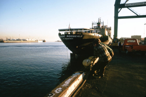 The SS President Roosevelt, San Pedro