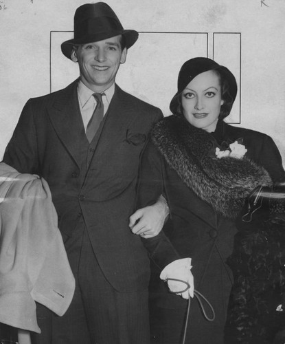 Douglas Fairbanks Jr. and Joan Crawford